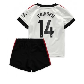 Baby Fußballbekleidung Manchester United Christian Eriksen #14 Auswärtstrikot 2022-23 Kurzarm (+ kurze hosen)